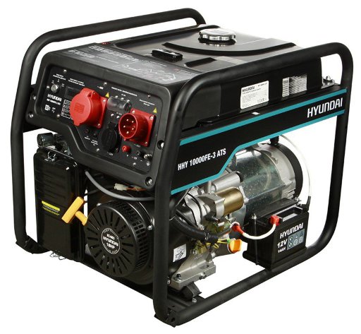 Бензогенератор HYUNDAI HHY 10000FE-3 ATS